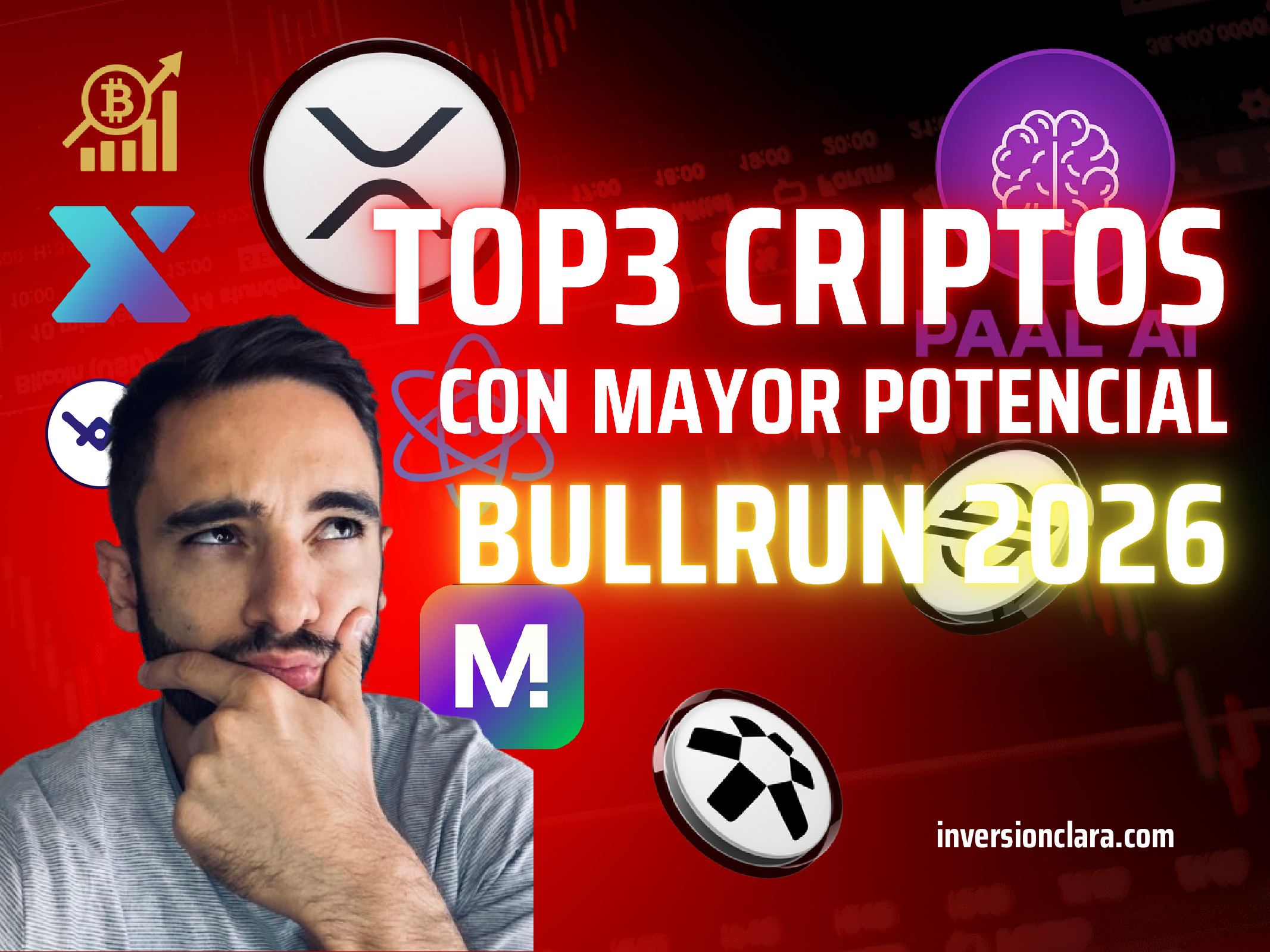 Portada Top 3 proyectos cripto 2026